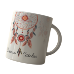 Ceramic White Coffee Mug Customized with Photo and quotes