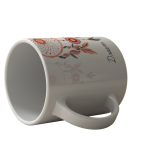 Ceramic White Coffee Mug Customized with Photo and quotes