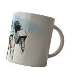 Print Photo, text and Quotes Personalized Ceramic Coffee Mugs