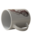 Photo Printed Ceramic White Coffee Mug