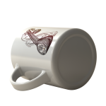 Photo Printed Ceramic White Coffee Mug