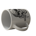 Image Print  Personalized/Customized Ceramic Coffee Mug ( White )
