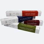 Incense Sticks (4 Packs Per 30 Sticks) – Samadhan, Lemon Grass, Haridra Chandan, Vrindavan Flower