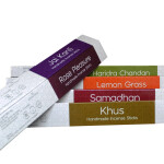 Incense Sticks (6 Packs Per 10 Sticks) – Samadhan, Lemon Grass, Haridra Chandan, Khus, Jai Kanti, Rose Pleasure