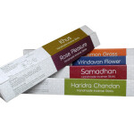 Incense Sticks (6 Packs Per 10 Sticks) – Samadhan, Lemon Grass, Haridra Chandan, Vrindavan Flower, Khus, Rose Pleasure