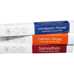 Incense Sticks (3 Packs Per 30 Sticks) – Samadhan, Lemon Grass, Vrindavan Flower